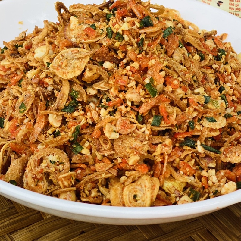 Combo Bánh Tráng Phơi Sương 100g 🧈 100g Bơ Trứng, 120ml Muối Tôm Hành Phi 🧈 Ăn Vặt Trang Zé Lòu