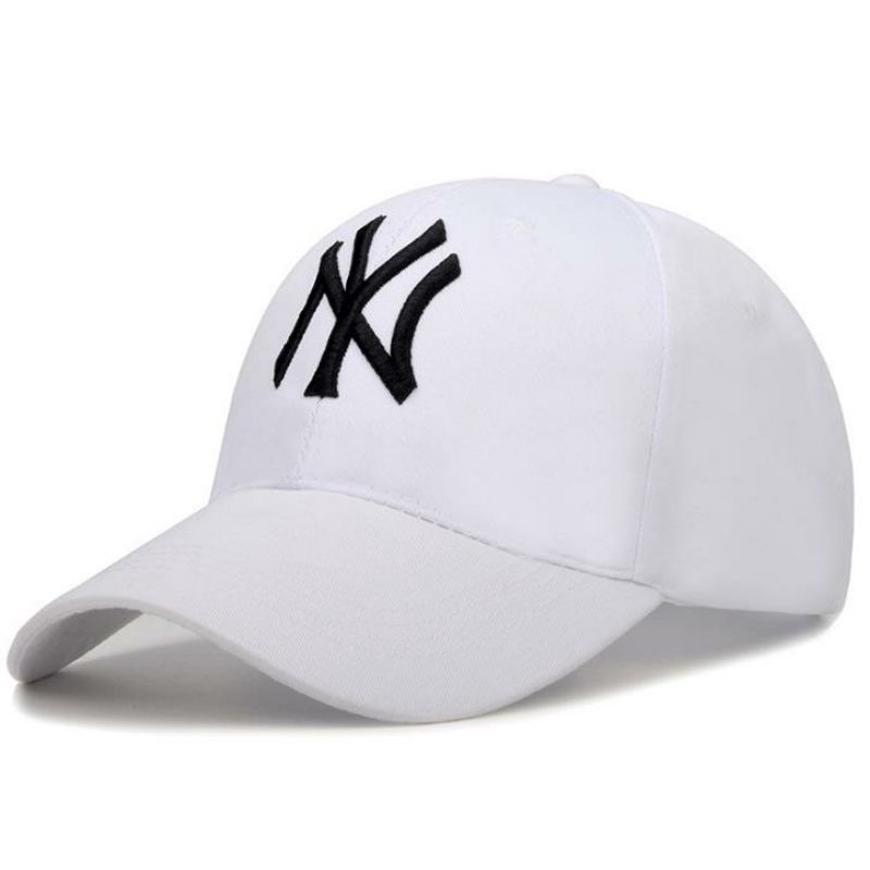 Mũ Lưỡi Trai cotton Chất Lượng Cao Hàng Mới Cho Nam Và Nữ Topi NY, Topi lelaki Topi murah