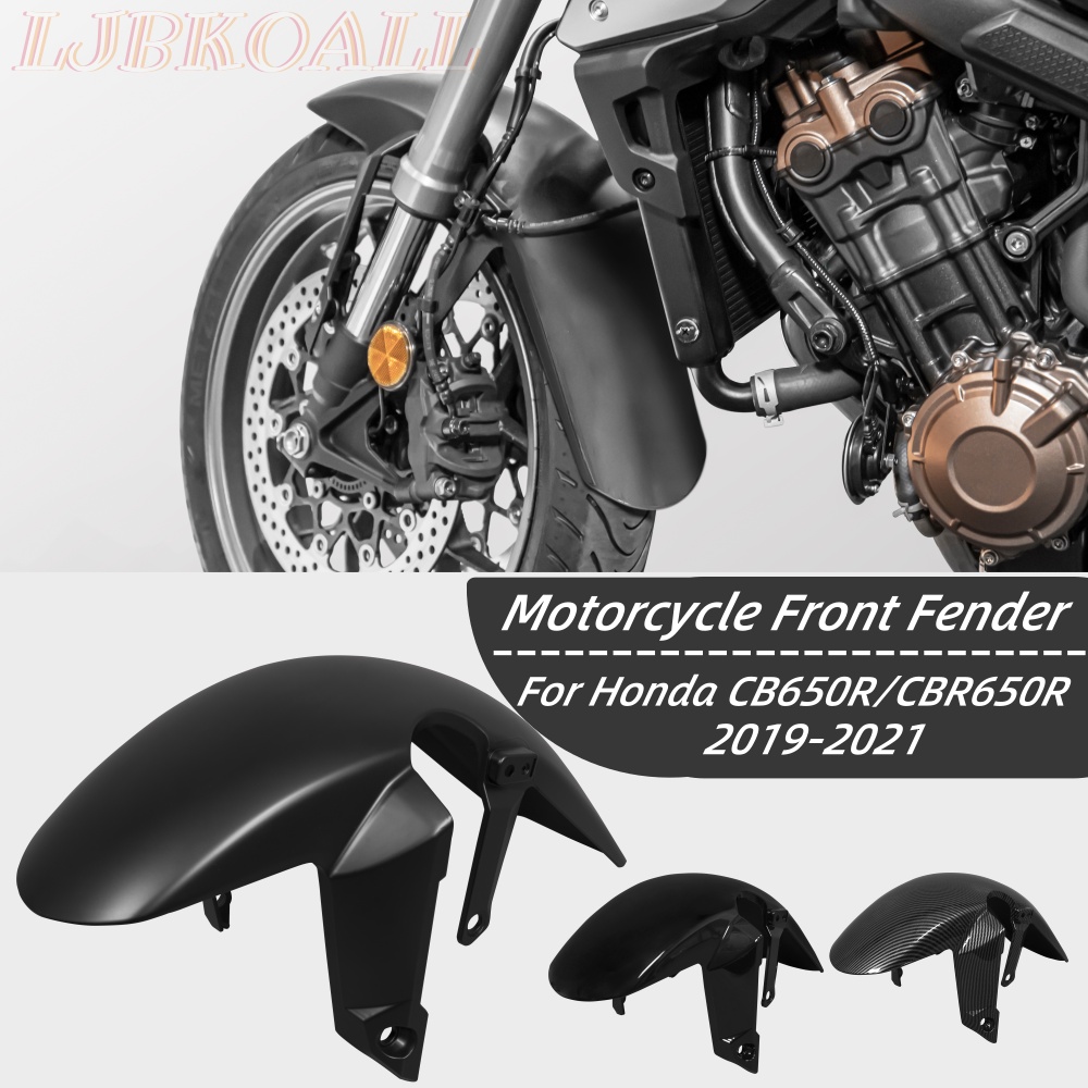 FENDER Tấm Chắn Bùn Trước Dài Chuyên Dụng Cho Xe Mô Tô Honda CB650R CBR650R CB650 R CBR 650R 2019-2022 2020
