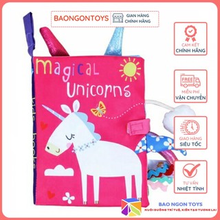 SÁCH VẢI ĐUÔI PHÁT TRIỂN GIÁC QUAN - CHỦ ĐỀ: KỲ LÂN TRONG TRUYỀN THUYẾT - BAO NGON TOYS