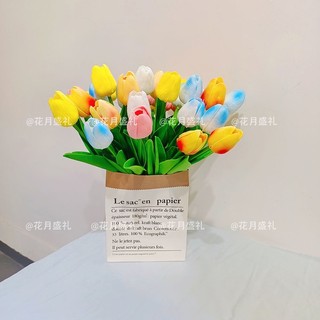 Hoa tulip giả decor trang trí