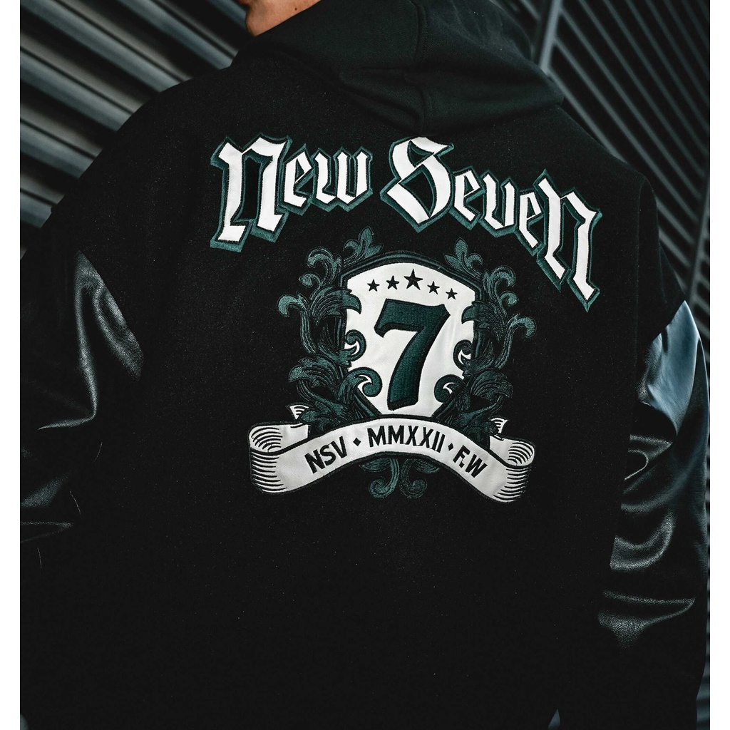 Áo Khoác Varsity Newseven Infinit Jacket