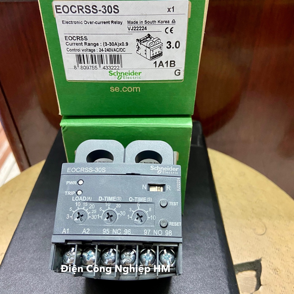 Rơ le bảo vệ quá dòng Schneider EOCRSS 30S - Hàng chính hãng