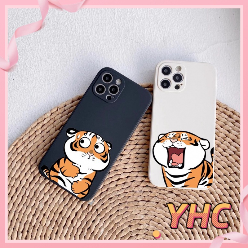 Ốp Điện Thoại Chống Trượt In Hình Hổ Cho Iphone6 6splus 7 7plus 8 8plus XR x xs 12 11 pro max plus 13 promax-3082