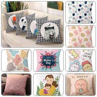 (MẪU HOẠT HÌNH CUTE) Gối tựa lưng sofa nhiều họa tiết cute cao cấp size 45x45cm