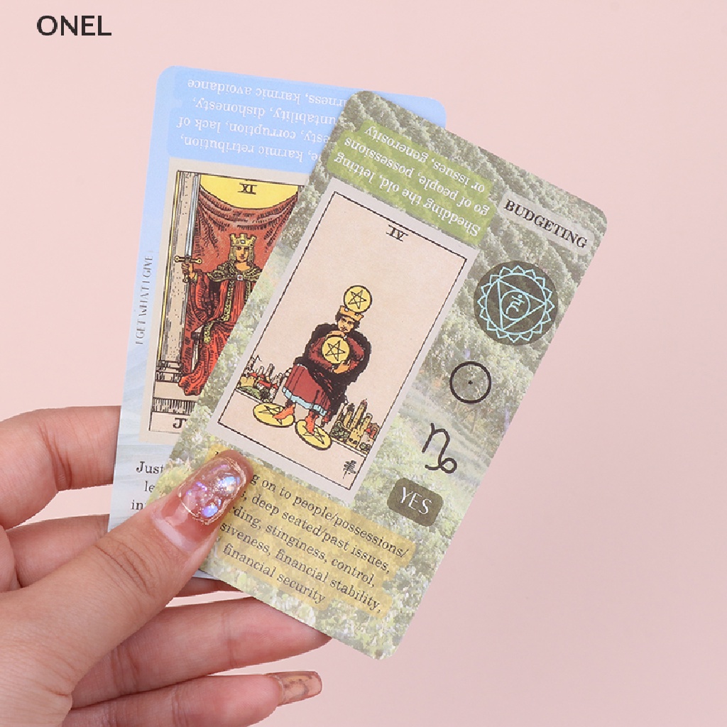 Bộ Bài Tarot Tiếng Anh Kèm Hướng Dẫn mx