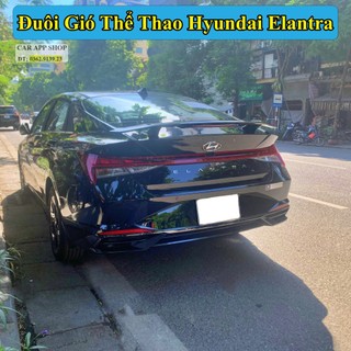 Đuôi gió có đèn cho xe Hyundai Elantra Hàng Loại 1 Lắp Cho Các  Đời , Avante, 2010-2015, 2016 trở Lên