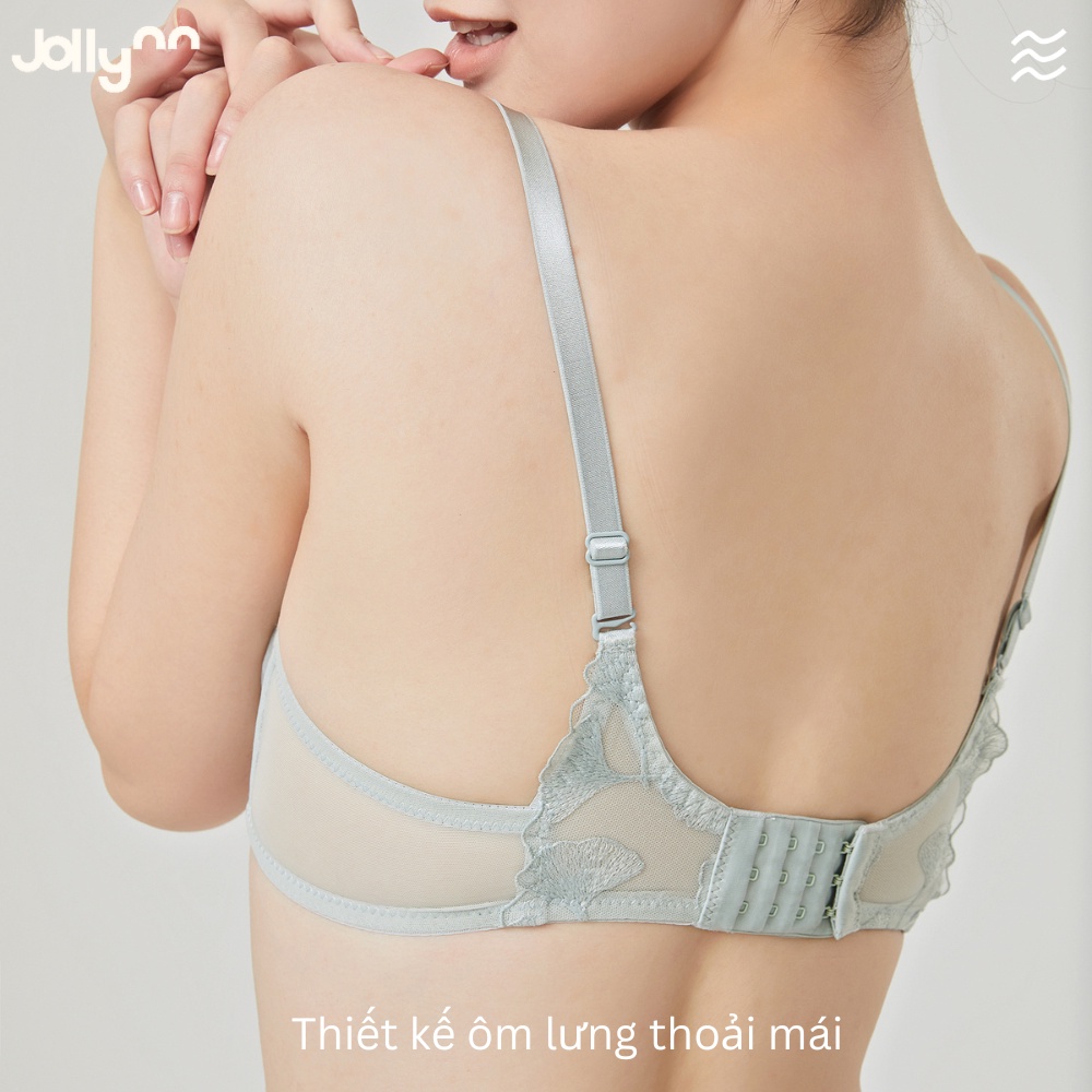 Áo ngực ren nữ Jollynn Grace Lace Bra sử dụng chất lượng vải thêu cao cấp  và thông thoáng - Áo ngực
