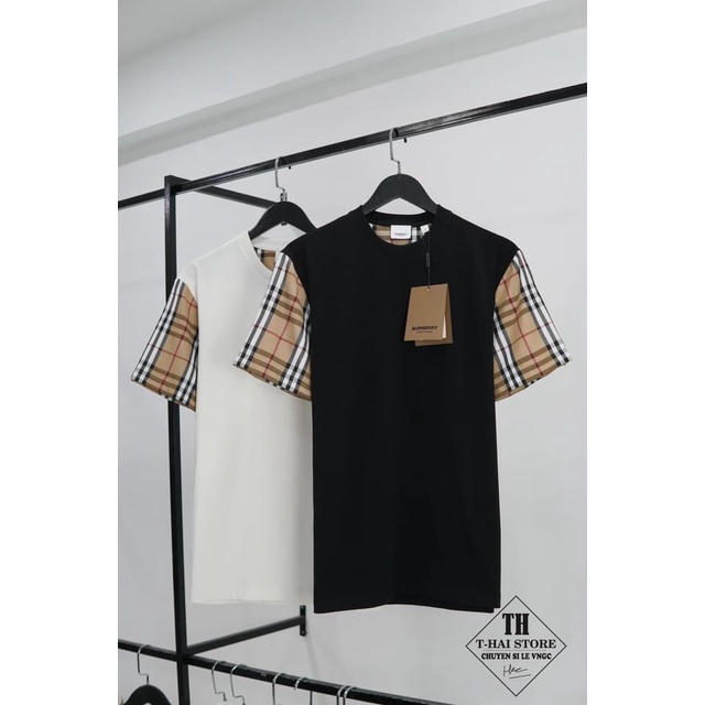 Áo Thun THỜI TRANG nam nữ unisex cao cấp Burrberry Serra