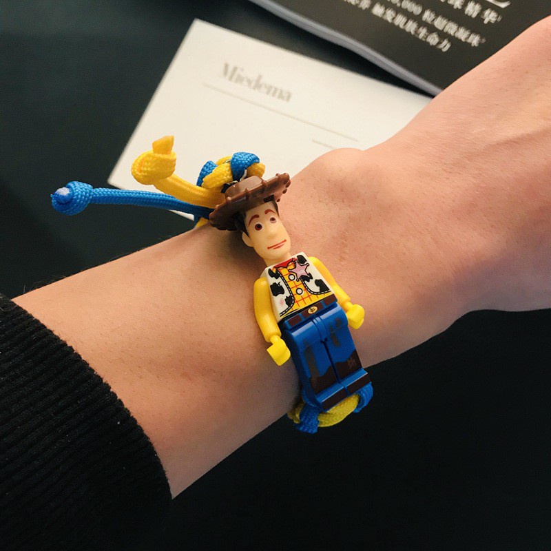 Vòng tay Minifigures nhân vật Goku Toy Story - Đồ chơi Lắp ghép Xếp hình Mô hình Mini