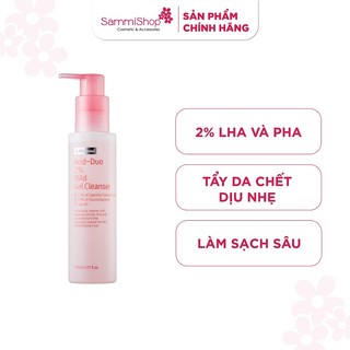 Sữa rửa mặt dạng gel By Wishtrend Acid - Duo 2% Mild Gel Cleanser 150ml