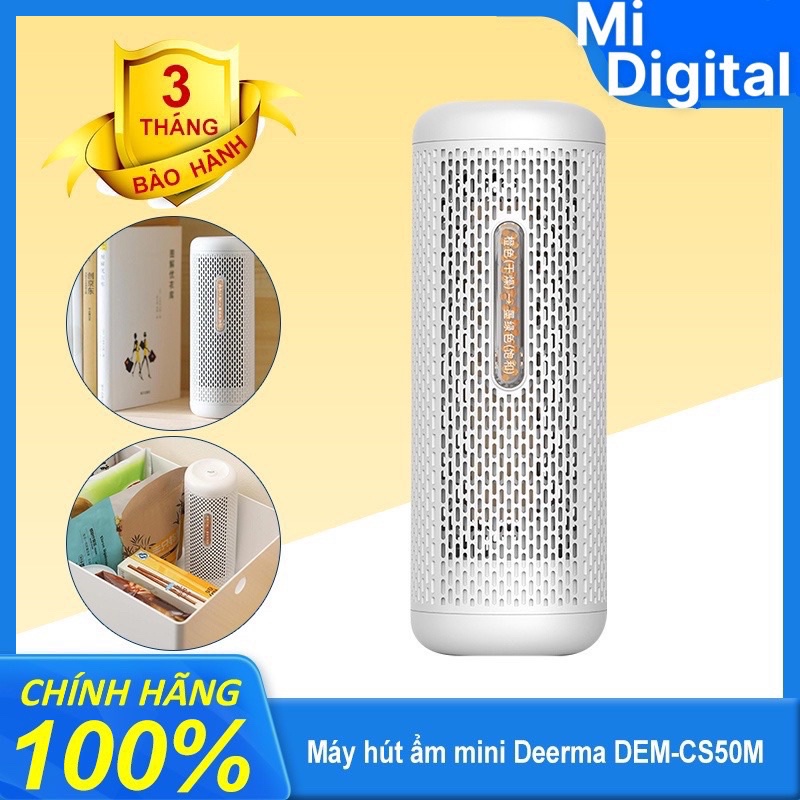 Máy hút ẩm mini nhỏ gọn tiện lợi Deerma DEM-CS50M-Mi Digital shop