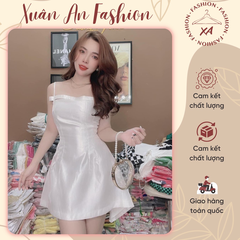 Váy 2 dây nữ ⚡ TOP BÁN CHẠY ⚡ Đầm nữ thời trang phong cách sexy quyến rũ, chất liệu cao cấp mặc thoải mái