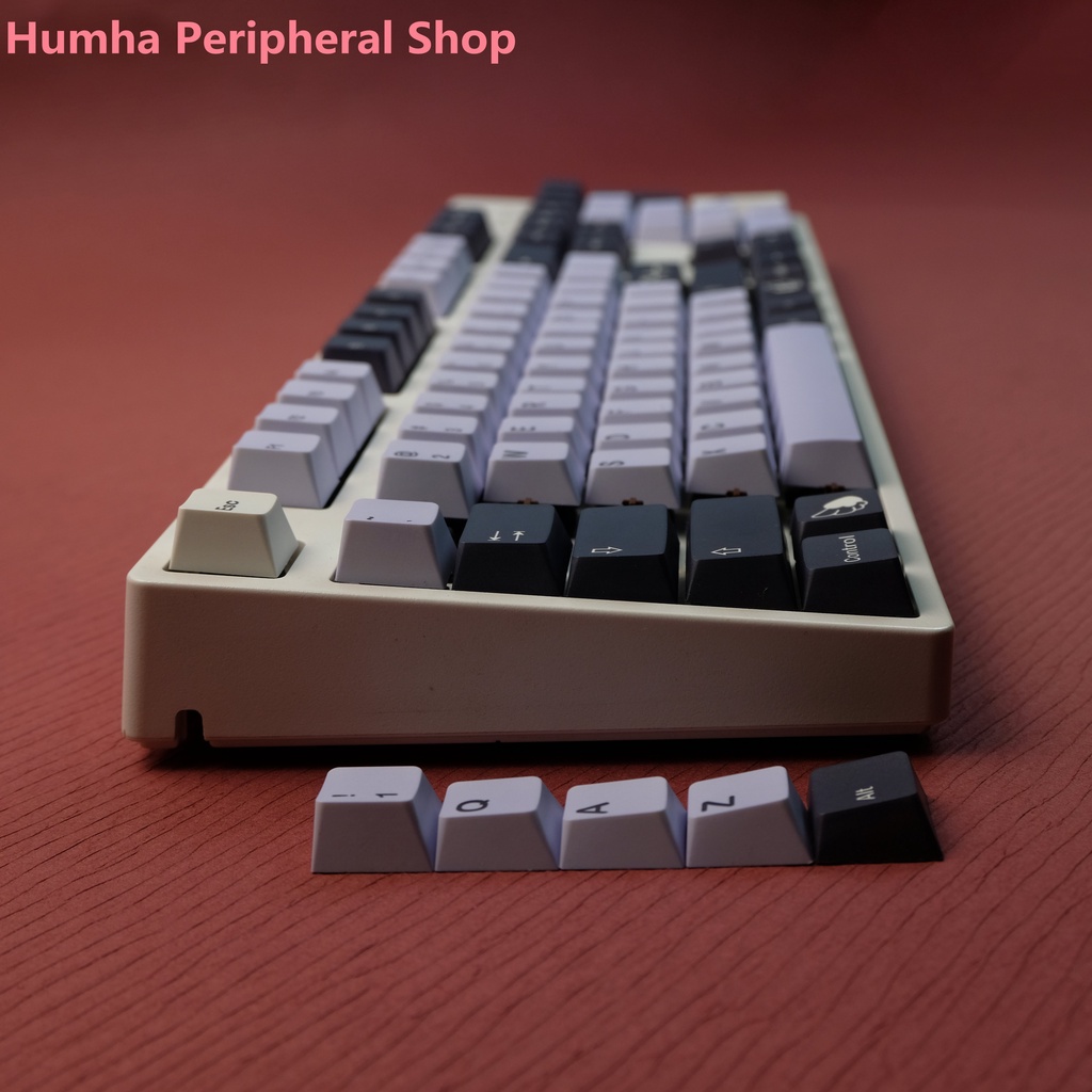 Bàn Phím Cơ Humha Tenshi 140 Phím Chất Liệu PBT Nhuộm Màu Xinh Xắn