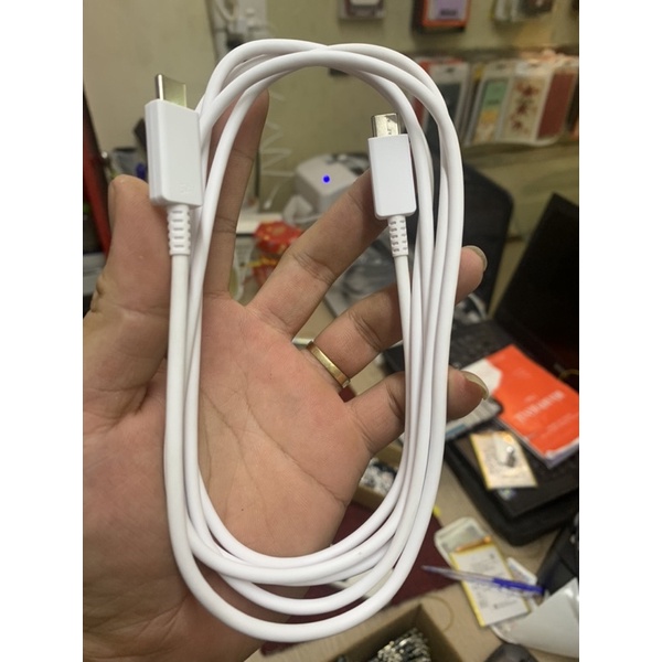 Cáp samsung 25w 1m8 zin nhà máy 2 đầu tyec