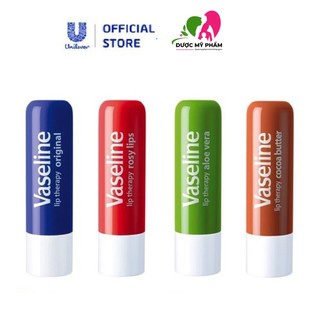 Son Dưỡng Vaseline Thỏi - Son Dưỡng Môi Vaseline Lip Therapy Dưỡng Ẩm 4.8g
