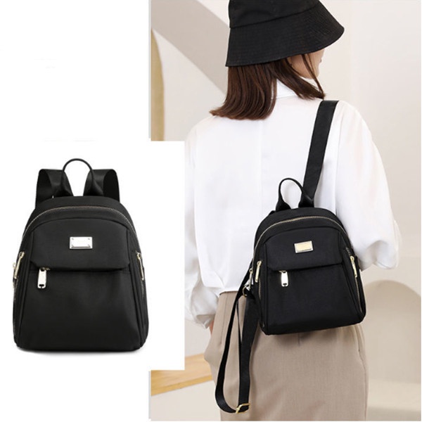 Balo Nylon Chống Thấm Nước Thời Trang Cho Nữ