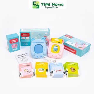 Máy đọc thẻ flashcard tiếng anh việt song ngữ 224 từ vựng cho bé - timi home