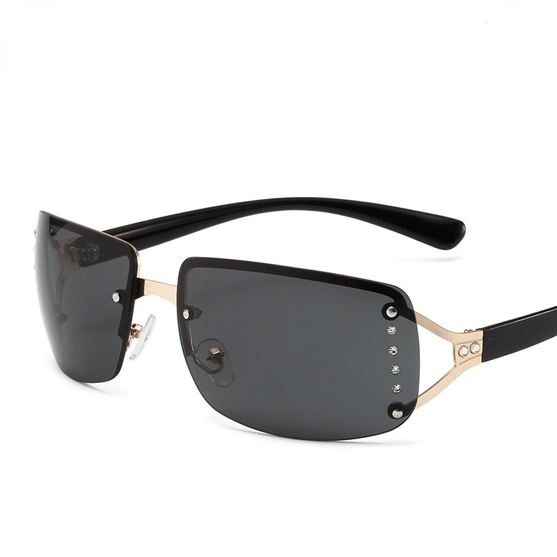 Kính Mát Gọng Kim Loại Thời Trang Cho Nam / Nữ