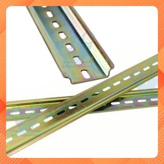 Thanh ray DIN RAIL cài aptomat - 10 cm
