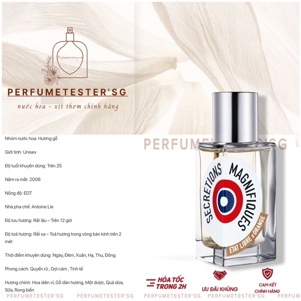 Nước hoa SECRETIONS MAGNIFIQUES -𝒑𝒆𝒓𝒇𝒖𝒎𝒆𝒕𝒆𝒔𝒕𝒆𝒓
