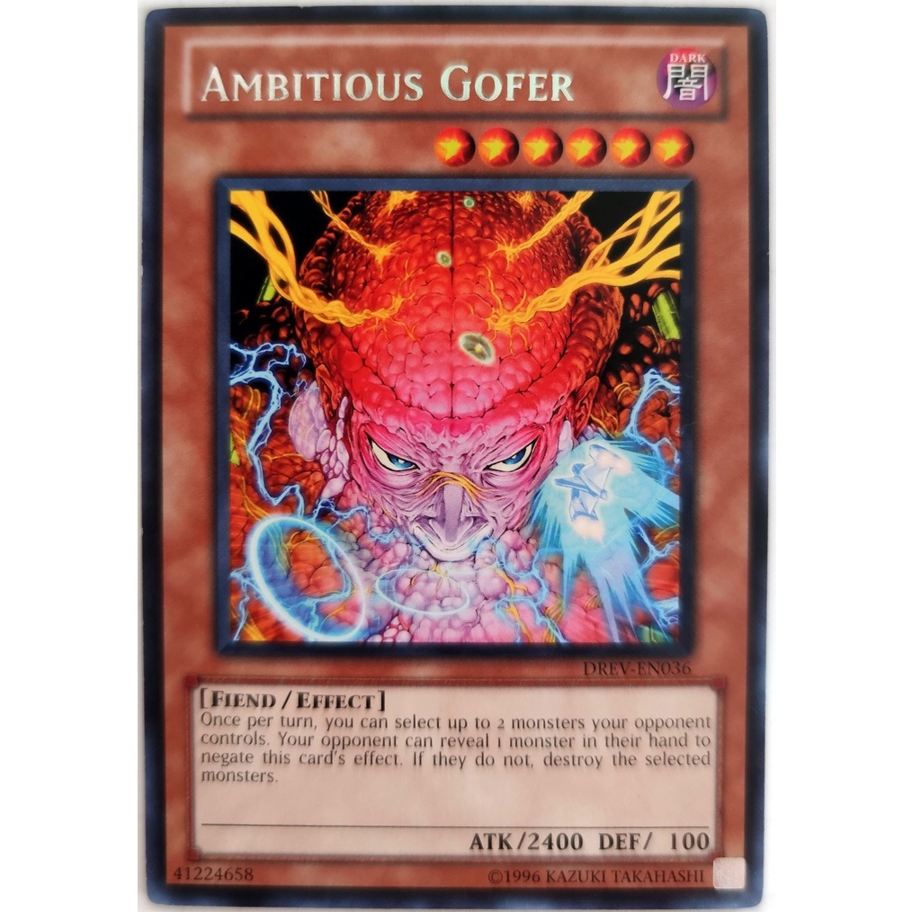 [Thẻ Yugioh] Ambitious Gofer |EN| Rare