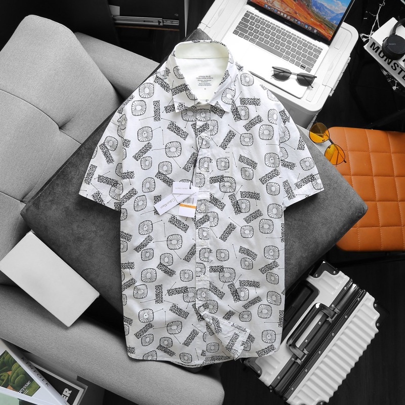 ÁO SƠ MI CK HOẠ TIẾT