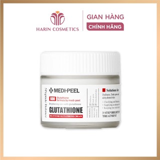 Kem dưỡng trắng Medi-peel Bio-Intense Glutathione White Cream 50g chống oxy hóa, giảm nám sạm, tàn nhang Harin Cosmetics