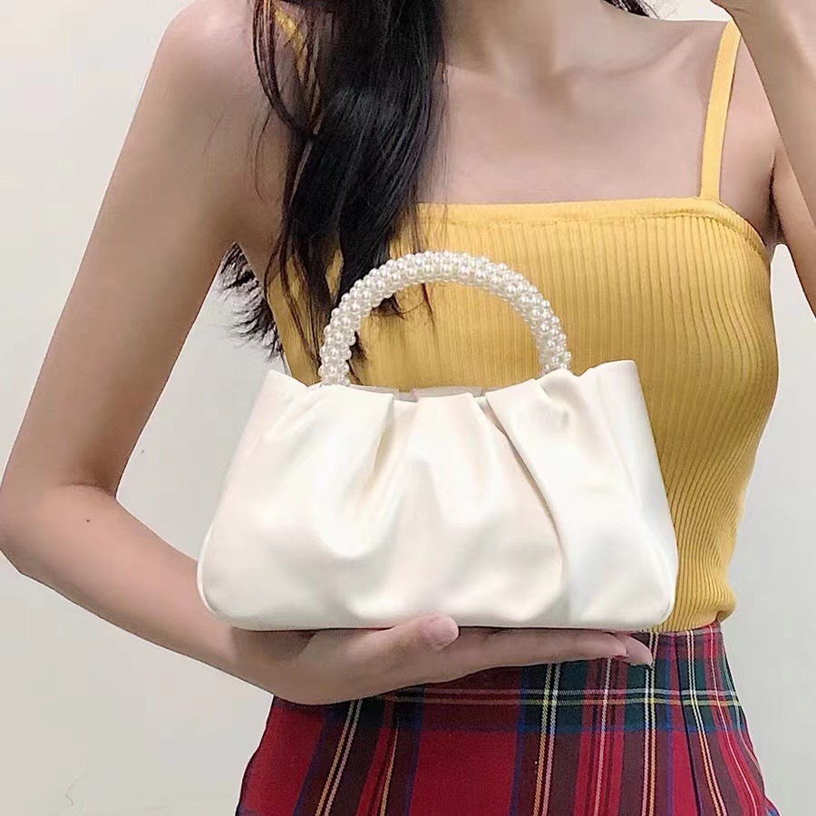 Túi xách tay đính hạt sang chảnh, tặng kèm dây đeo chéo hàng đẹp loại 1 SL62