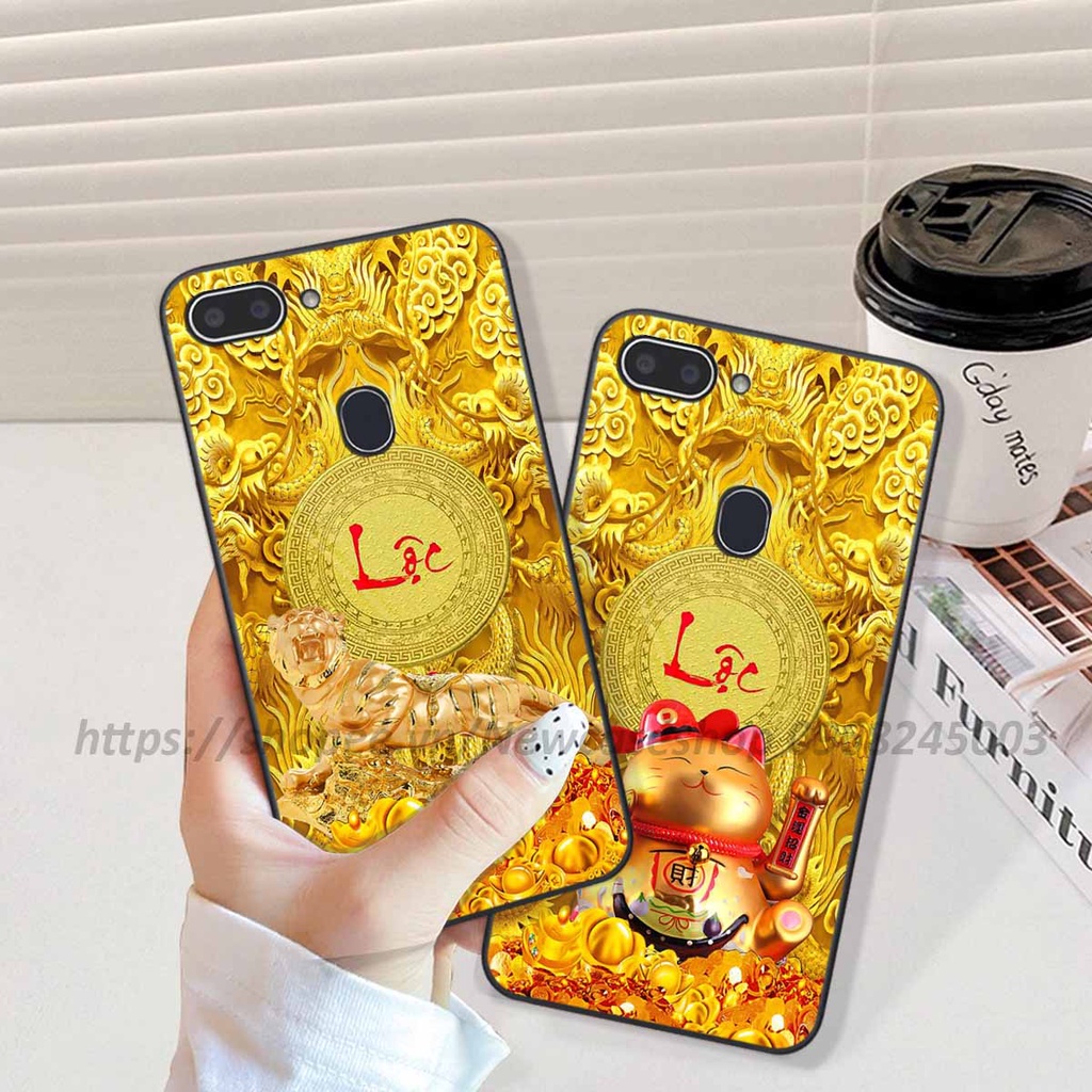 Ốp Oppo Realme 1 / 2 / 2 Pro / Oppo F7 Youth in hình 12 Con Giáp Tài Lộc 3D