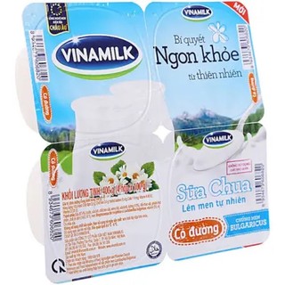 Sữa chua vinamilk có đường
