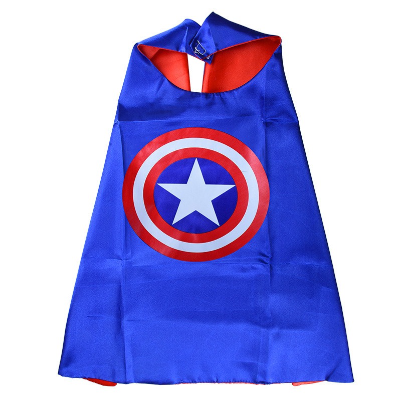 Đồ chơi Áo Choàng Khiên Găng bắn đĩa Đội trưởng Mỹ Captain America Trẻ Em Hóa trang Siêu nhân siêu anh hùng