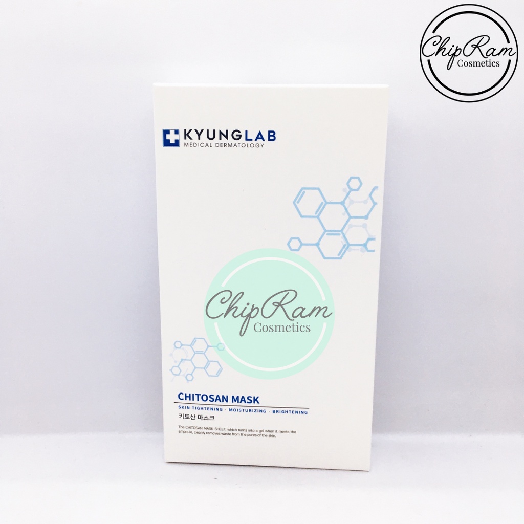 MẶT NẠ CHITOSAN MASK KYUNGLAB TRẺ HÓA DƯỠNG TRẮNG THANH LỌC THẢI ĐỘC DA