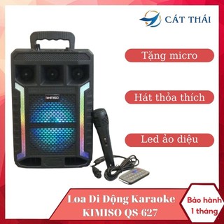 Loa Bluetooth mini Kimiso QS - 627 kèm micro