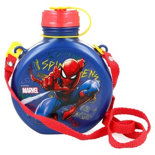 Bình uống nước cho bé hình người Nhện 670ml siêu đẹp