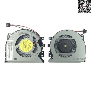 1Fan quạt tản nhiệt CPU laptop HP Envy X360 15-U, 15-U010DX, 15-U011DX, 15-U110DX, 15-U310NR, 15-U410NR DC5V