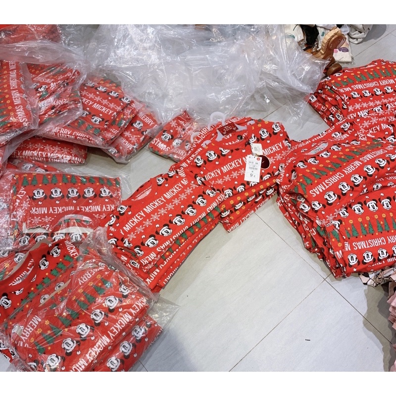 Bộ thun Minnie Christmas
