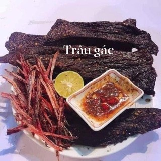 Trâu Gác Bếp Tây Bắc Kèm Chẩm Chéo