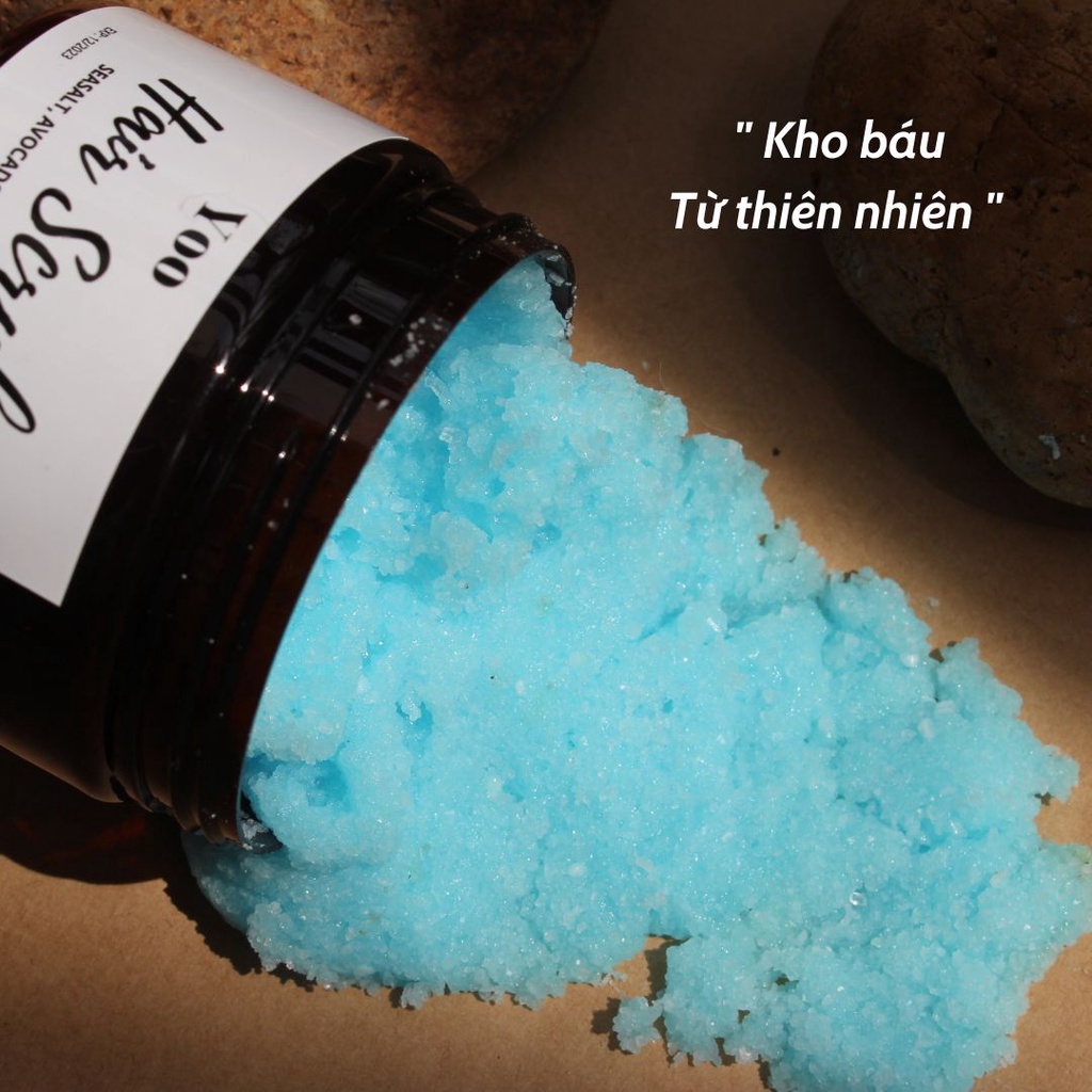 Tẩy tế bào chết da đầu Hair scrub giảm gàu giảm bết kiềm dầu nhờn sạch da đầu tẩy da chết da đầu  230g - Yoo.haircare.