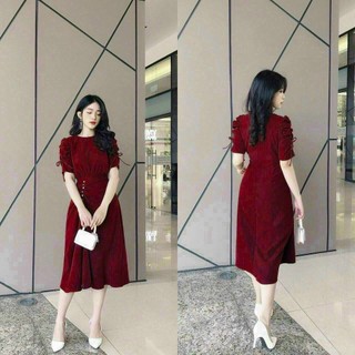 Đầm rút dây kết cườm ChemMix thiết kế siêu xinh cho nàng dự tiệc, dạo phố, hẹn hò