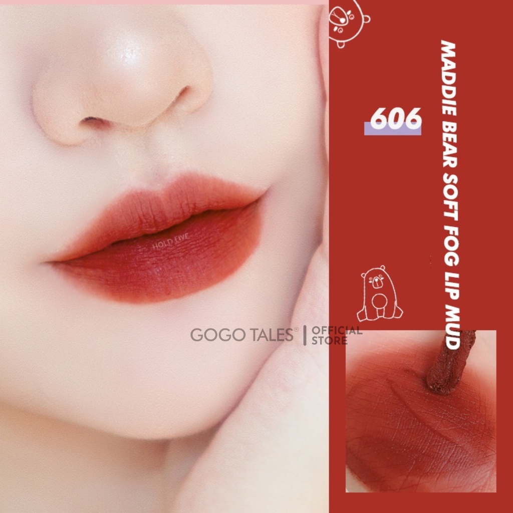 Son kem lì Hold Live mềm mịn lâu trôi Tím Maddie Bear HL460 chính hãng nội địa trung