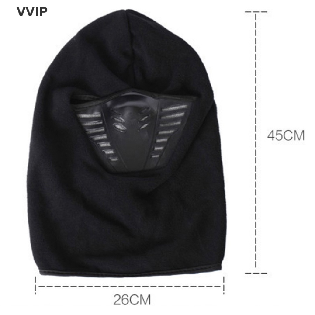 Mũ Trùm Đầu Kèm Mặt Nạ Chống Gió Giữ Ấm Cho Nam Nữ