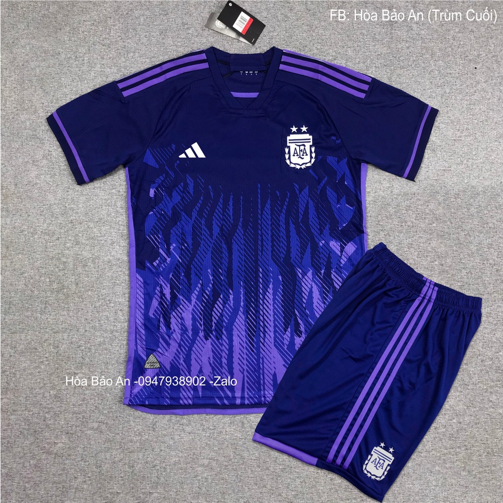 Áo Đá Banh Tuyển Nhật Bản Sân Nhà- Sân Khách WC 2022- Vải Thái Chuẩn Áo Thi Đấu- Áo Đấu WC Pháp Đức Argentina Tây Bỉ