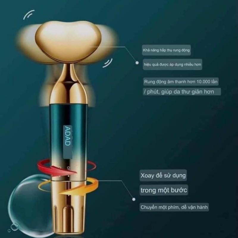 PVN54258 Máy mát xa mặt 𝐀𝐃.𝐀𝐃 bằng cơ chế rung điện massage hỗ trợ hấp thu tinh chất dưỡng da Giá Rẻ