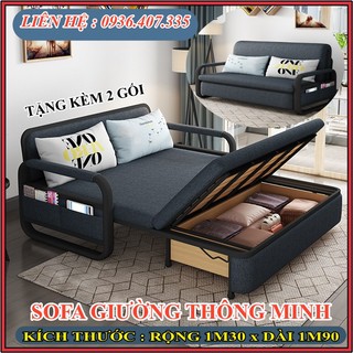 Ghế sofa Giường thông minh, Sofa giường đa năng A359 - Tặng kèm 2 gối