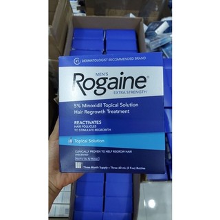 Gel mọc tóc dành cho nam Rogaine Extra Strength Hộp 3 chai