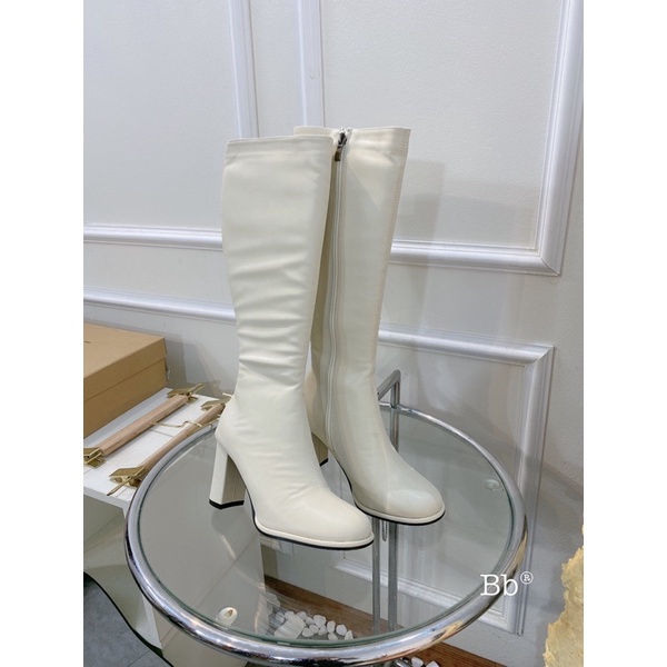 Bốt mũi tròn đi dưới gối MJIN phom ôm chân