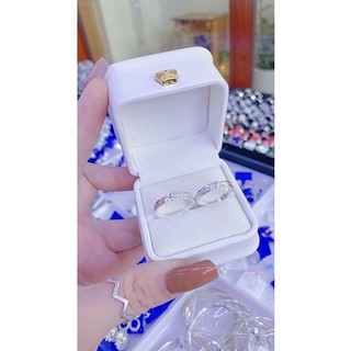 NHẪN ĐÔI BẠC TA ĐƠN GIẢN HHJ