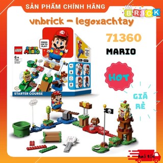 Lego super mario 71360 bộ xếp hình cuộc phiêu lưu của mario chính hãng