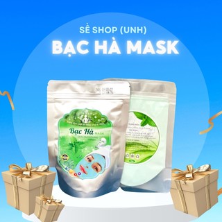 Bột đắp mặt nạ Bạc Hà gói 100gr .